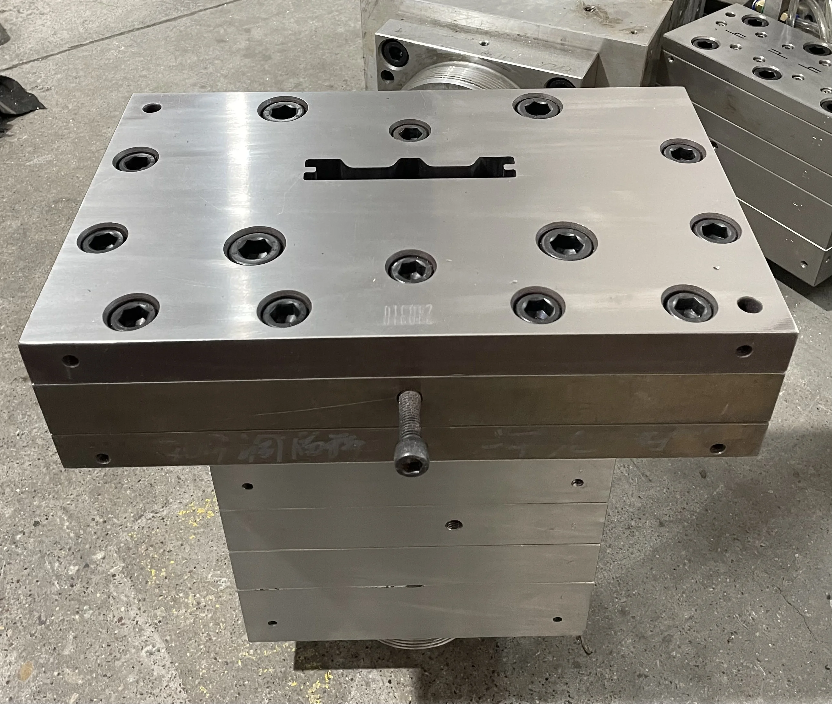 WPC foam door frame extrusion mould  pvc door frame extrusion mould forming mold