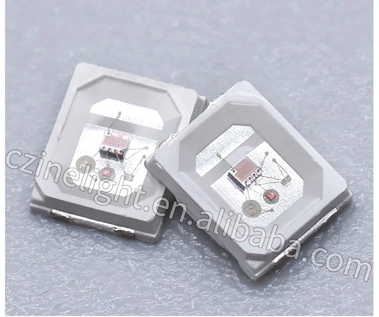  Czinelight 2835 трехцветный светодиод Ic встроенным быстро/медленно мигает Rgb Smd Led 1000