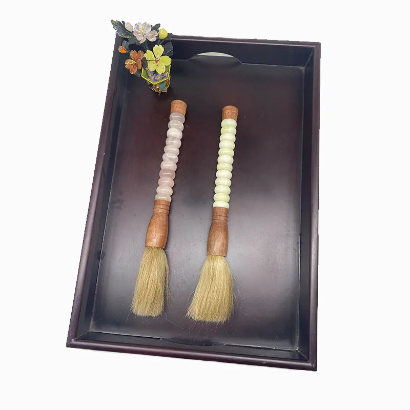 Hot Selling Brazilian Home Decoration Large-sized Customized Jade Calligraphy Brush