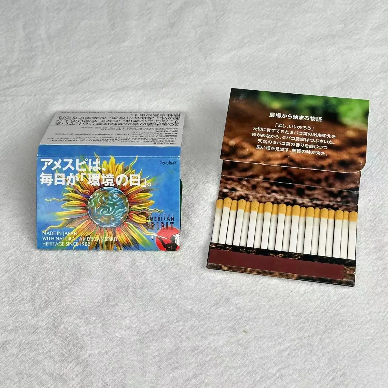 Print logo on Matchsticks Different Matches Tip Colors Design Match for Cigar Boxed Custom Paper Matchbook