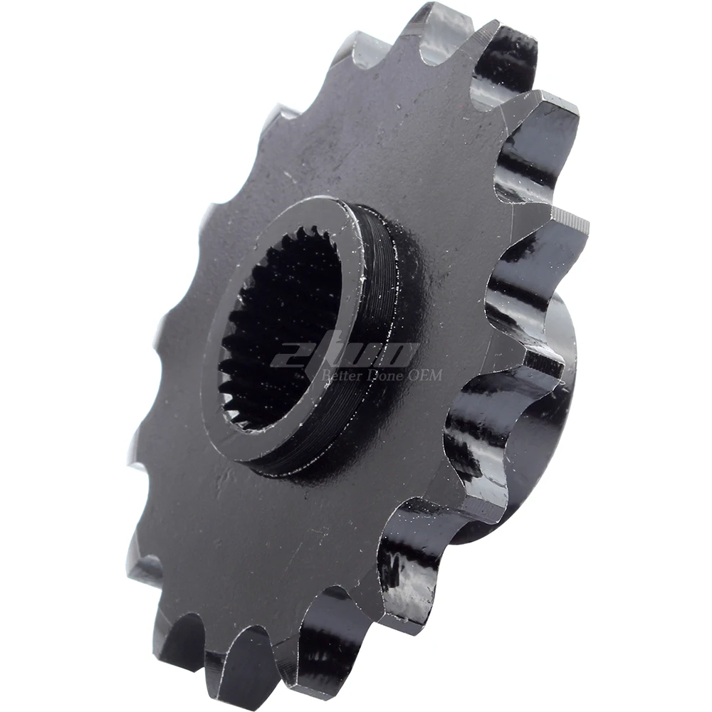 Front Sprocket 530 Chain 16 Teeth Front Sprocket Pinion High Strength For Gy6 150cc 200cc ATV Quad Go Kart Chain Sprocket