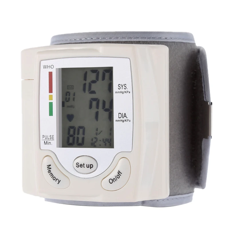 Domestic blood pressure measuring instrument wrist electronic sphygmomanometer