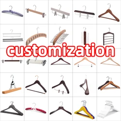 Wholesale factory price B grade wood hanger non slip notches wooden clothes shirt hanger with bar
