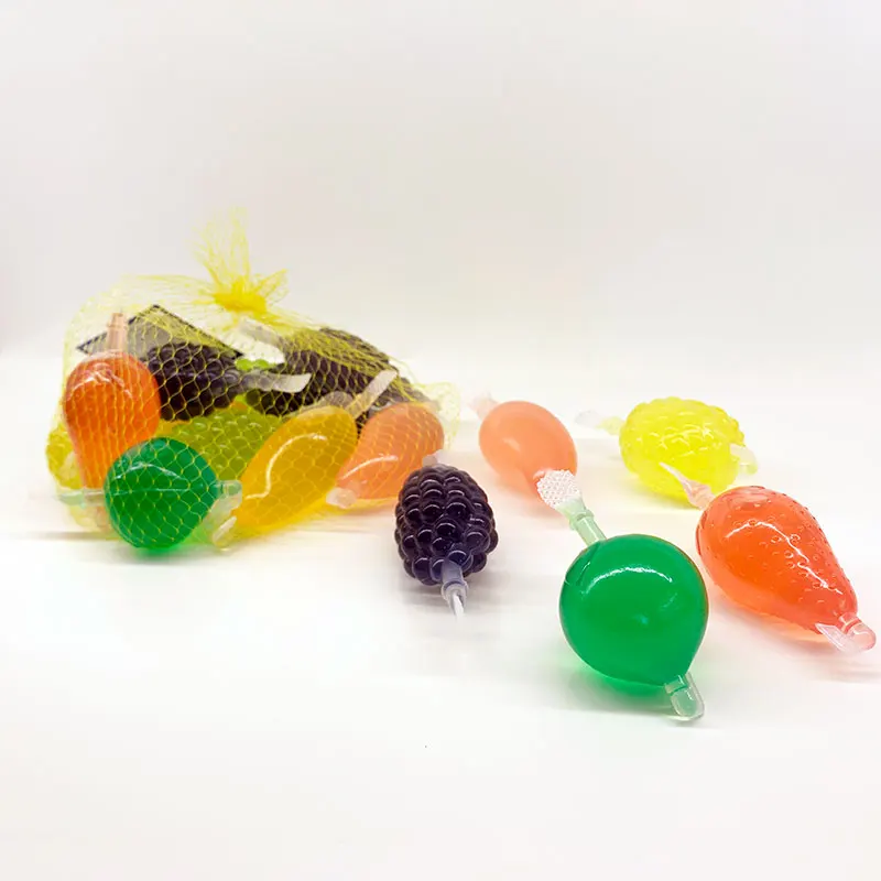 Halal Assorted Mesh Bag Packing Mini Jelly Multi-flavour Pudding