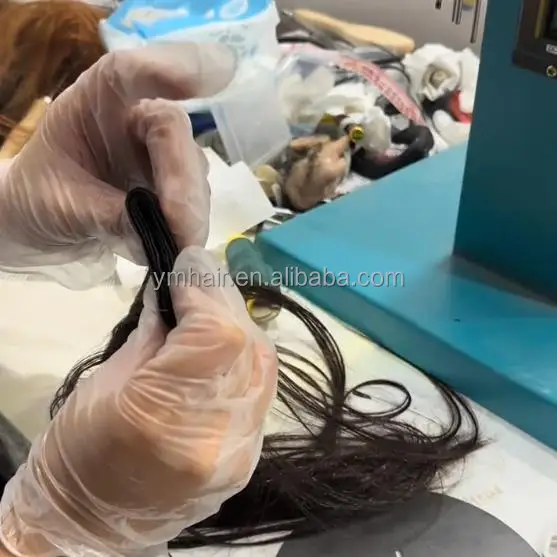 Teach hair making technology professional Hair weft winding machine for factory