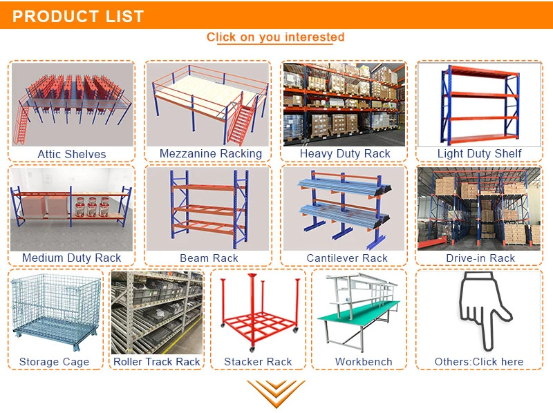 Warehouse storage shelving metal racks for s shop racking for racking rack shelf factory pallet