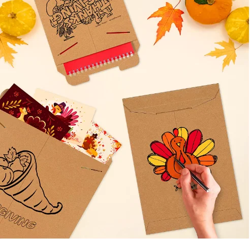 Custom Wholesale Rigid Cardboard Mailer Envelope Paper Envelope Mailers For Photo And Document