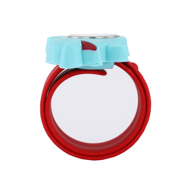 BOMAXE 8546 Cheap wholesale promotional Lovely Top Boys Girls Fashion Animal Silicone Slap Slap kids cartoon slap watch