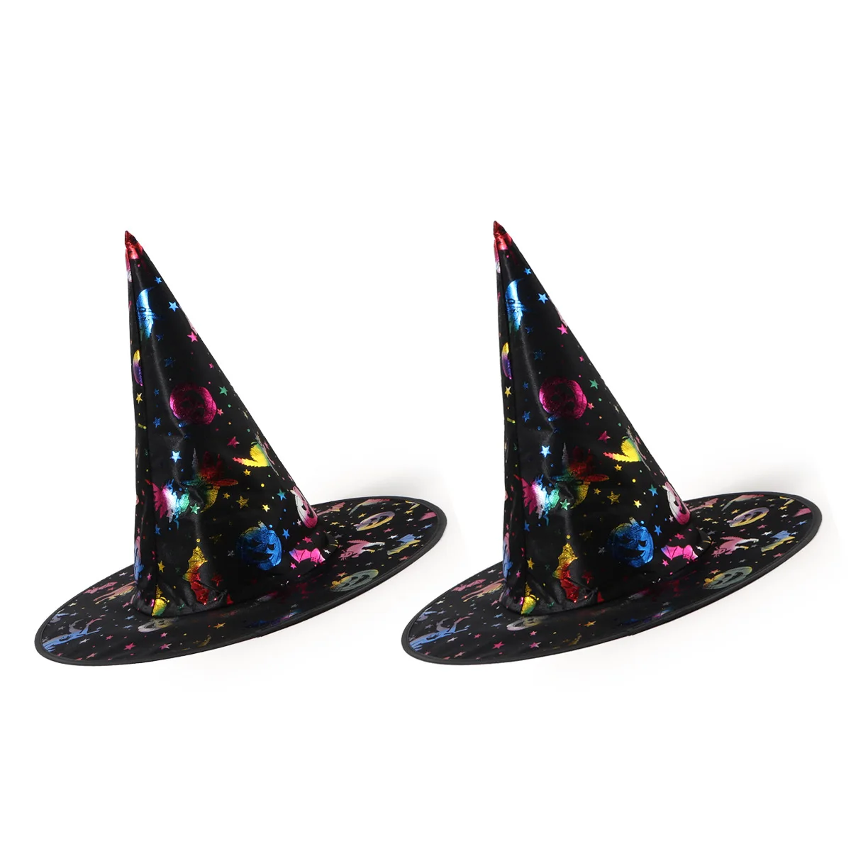 Hotsale sale 2021 witch hat for halloween Christmas  decorations party hats Wide eaves shading