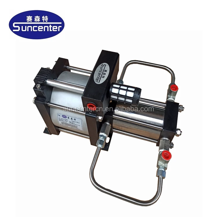 Professional Stainless Steel Pneumatic Frozen Refrigerant Booster Pump for R-134a R-404A R-410A