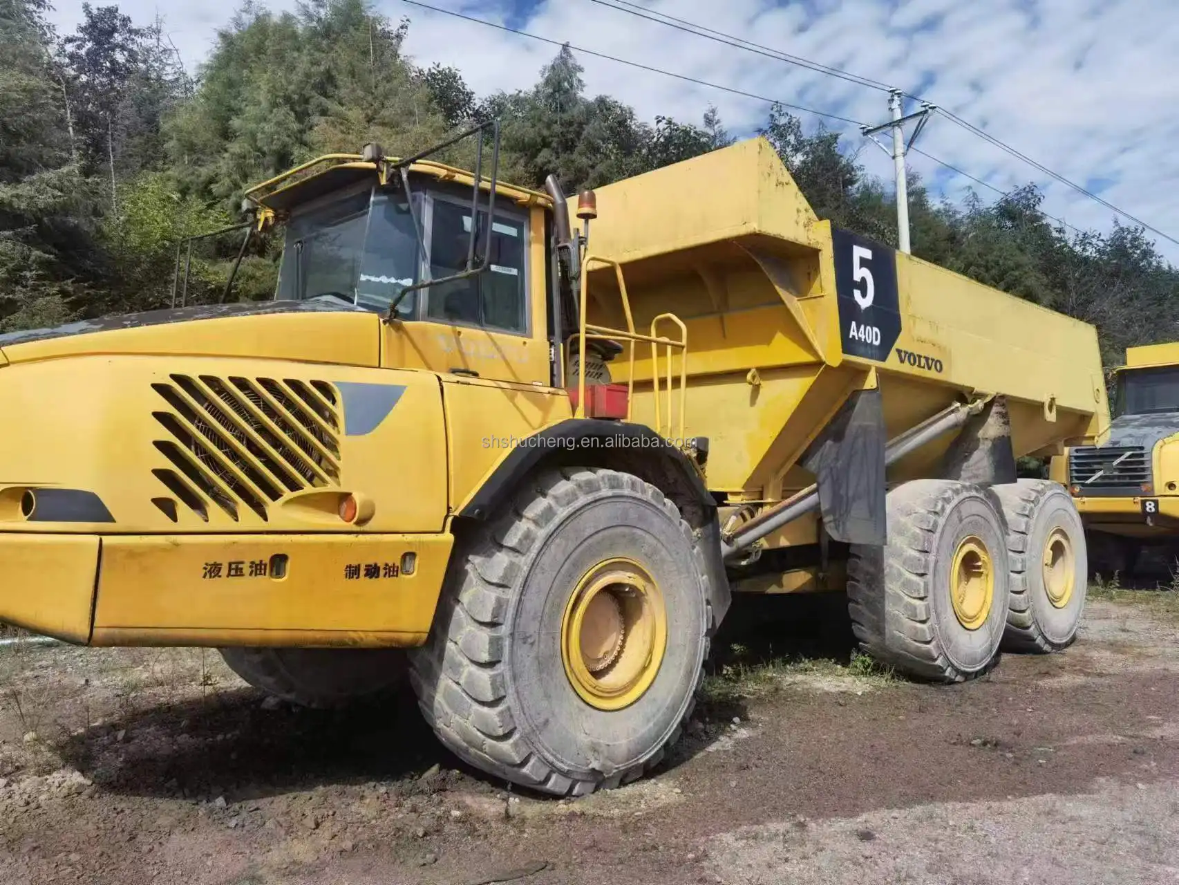 90% новые Подержанные самосвалы оригинальные японские подержанные Volvo A40D хорошее состояние в наличии на продажу