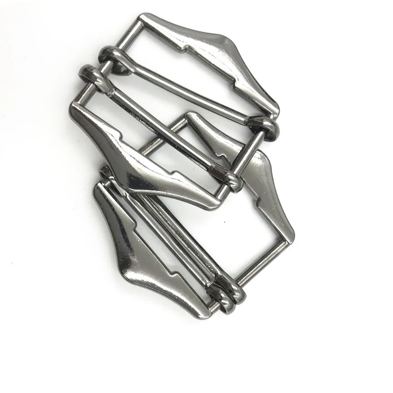 2cm 2.5cm 3cm Metal zinc alloy pins shoe buckles metal ladder buckles for shoes metal buckle for bags