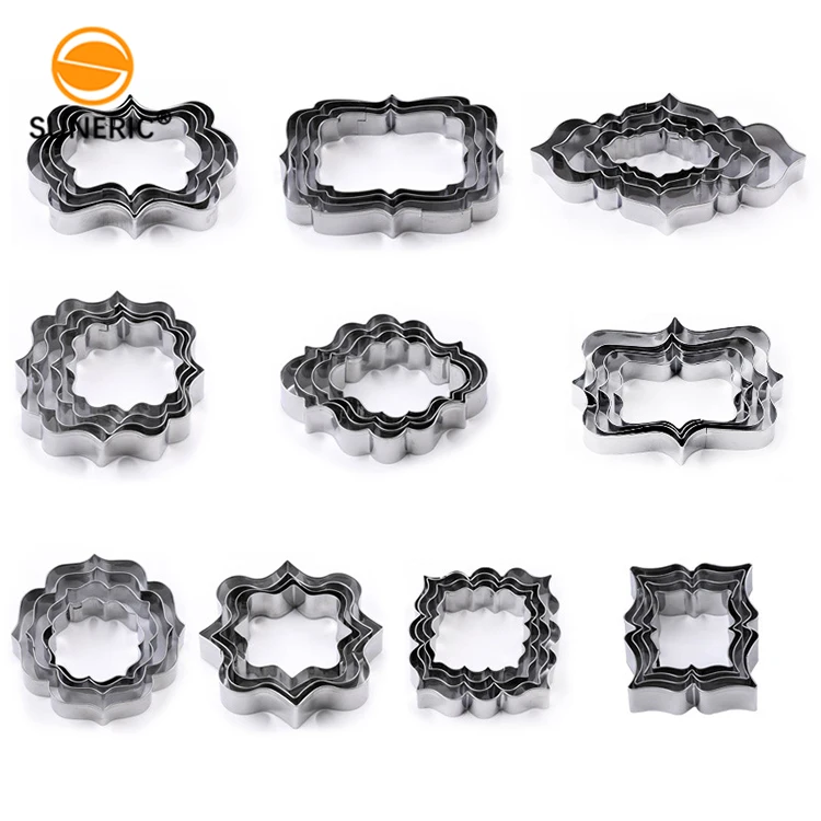 Wedding blessing stainless steel shape cutter for diy cookie biscuit fondant cake