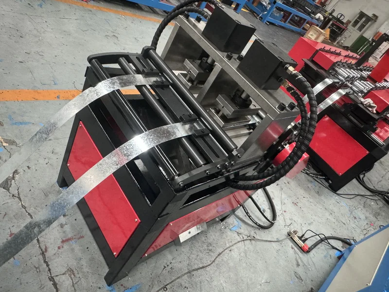 Hvac systems parts air ductwork assembly uninsulated round metal colorful durable flexible duct connector machine