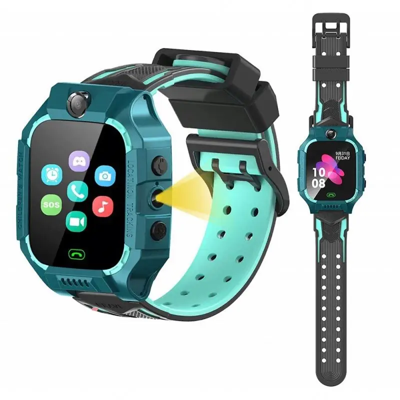 Kids Watch CE RoHS Tracker Child Locator SIM Card Call Message SOS Smart Watches For Boys And Girls Multi-language
