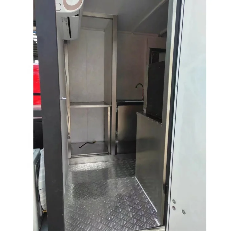 Mobile cheap price commercial pizza trailer truck for fast food