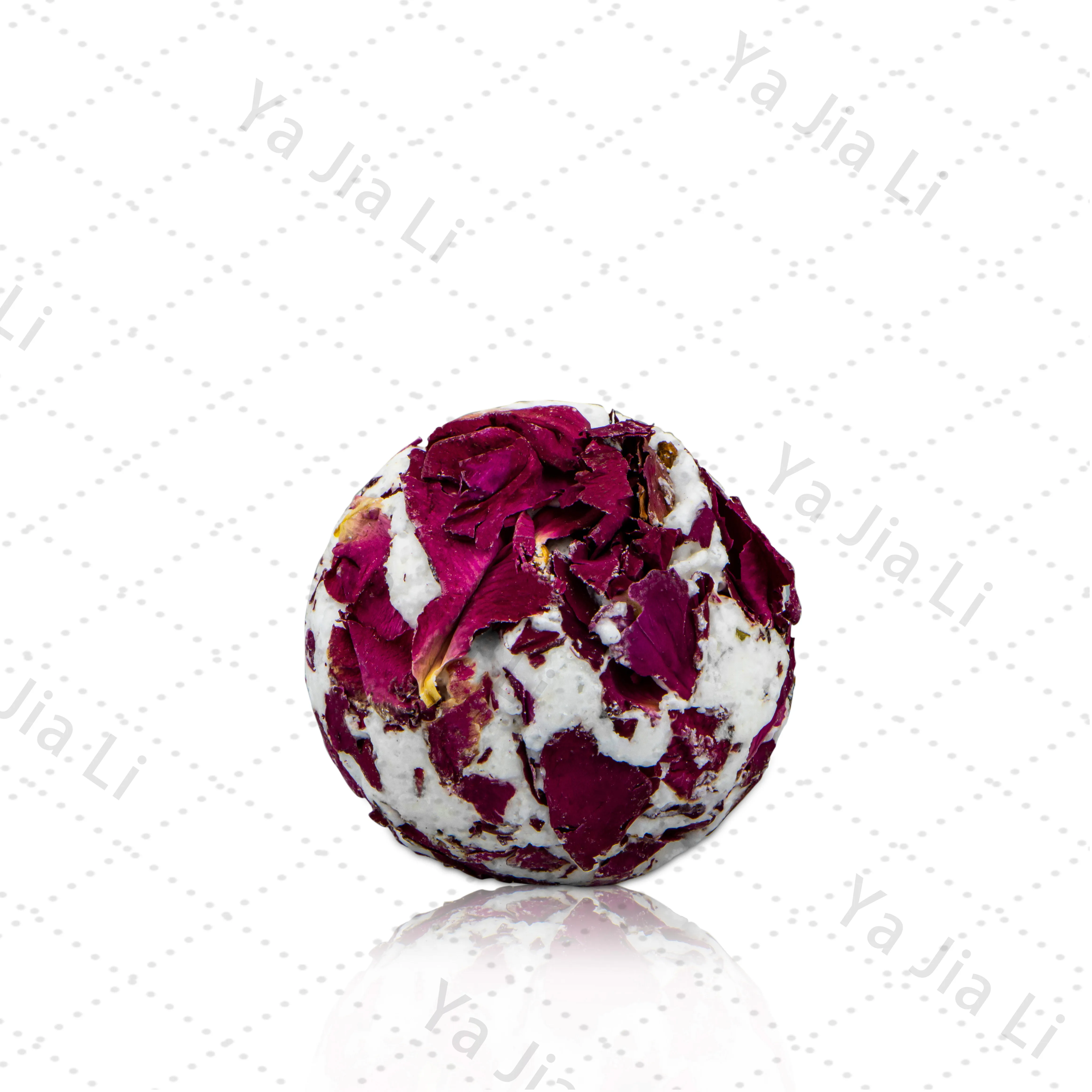 Manufacturers Oem Wholesale Bath Ball Natural SPA Rose Petals Bath Bomb Flower Lavender Bath Bombs Bulk