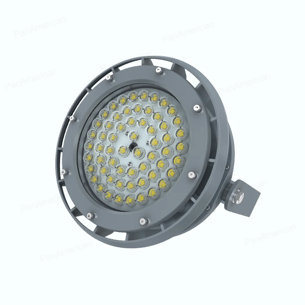 Pan American Explosion Proof High Bay Light 400w High Impact IP66 Waterproof Aluminum Housing Gas Explosion Proof Lamp