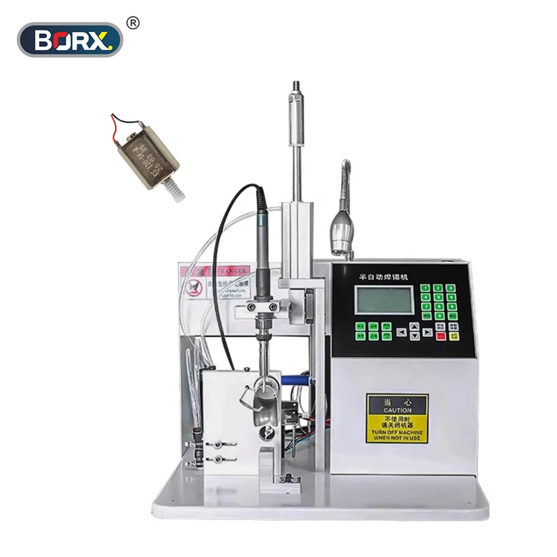 Semi automatic wire soldering machine circuit board soldering welding equipment