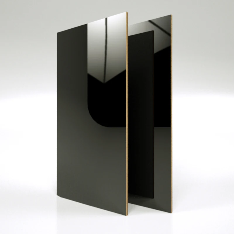 high gloss PET film acrylic sheets for kitchen cabinet door panel