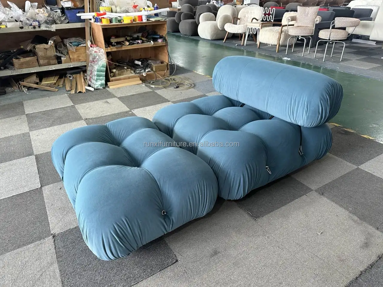 High Quality Cheap New Arrivals Modern Home Furniture Living Room Sofa Lazy Comfortable Lounge Sofa