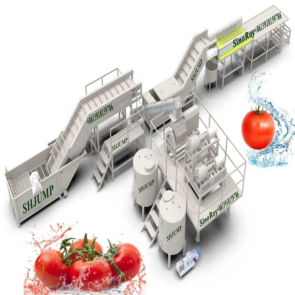 3-5 тонн в час, машина для производства томатного соуса, пюре, пасты, кетчупа