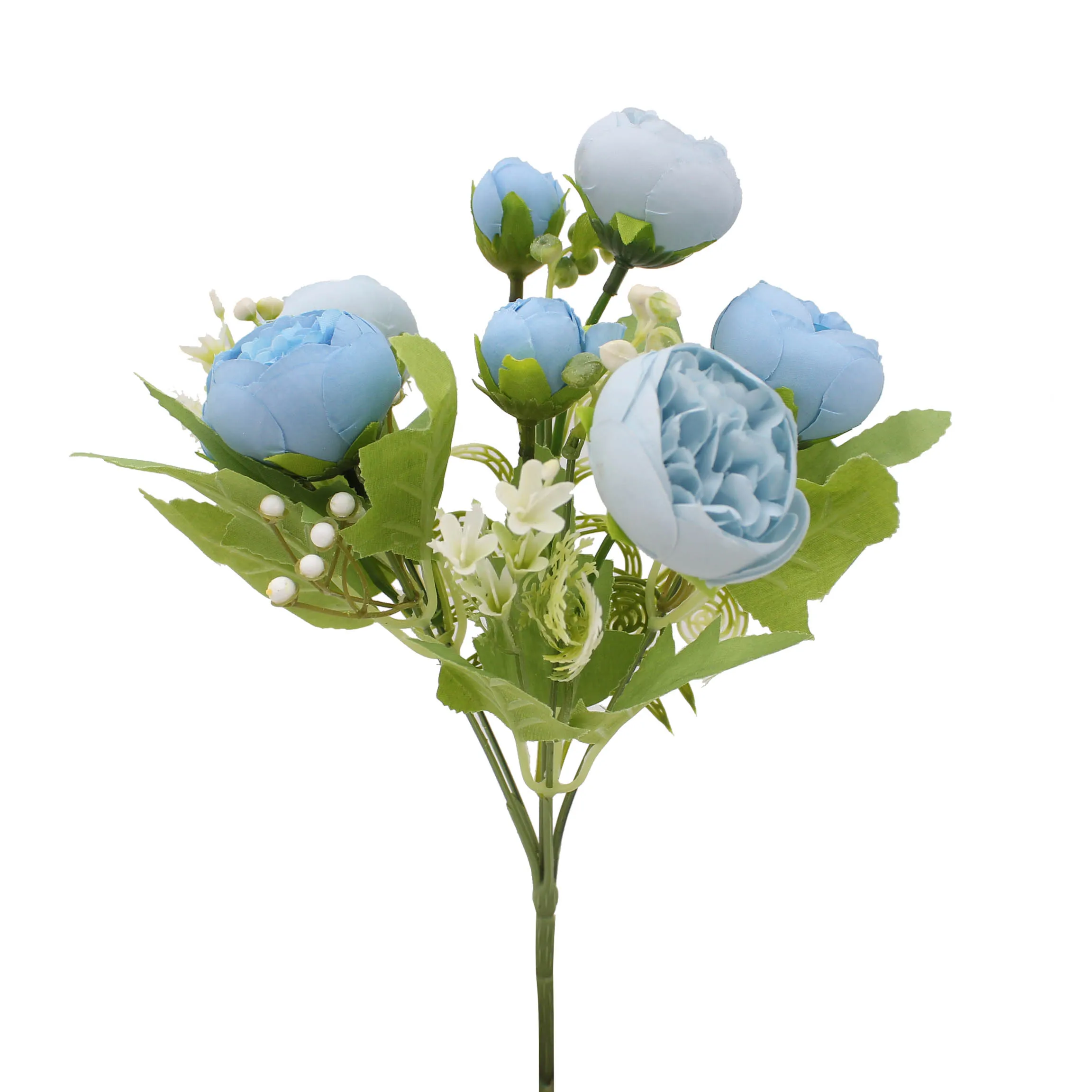 Китайский поставщик оптовая продажа Заказные гигантские цветущие вишни искусственные цветы букет украшение для свадебного стола