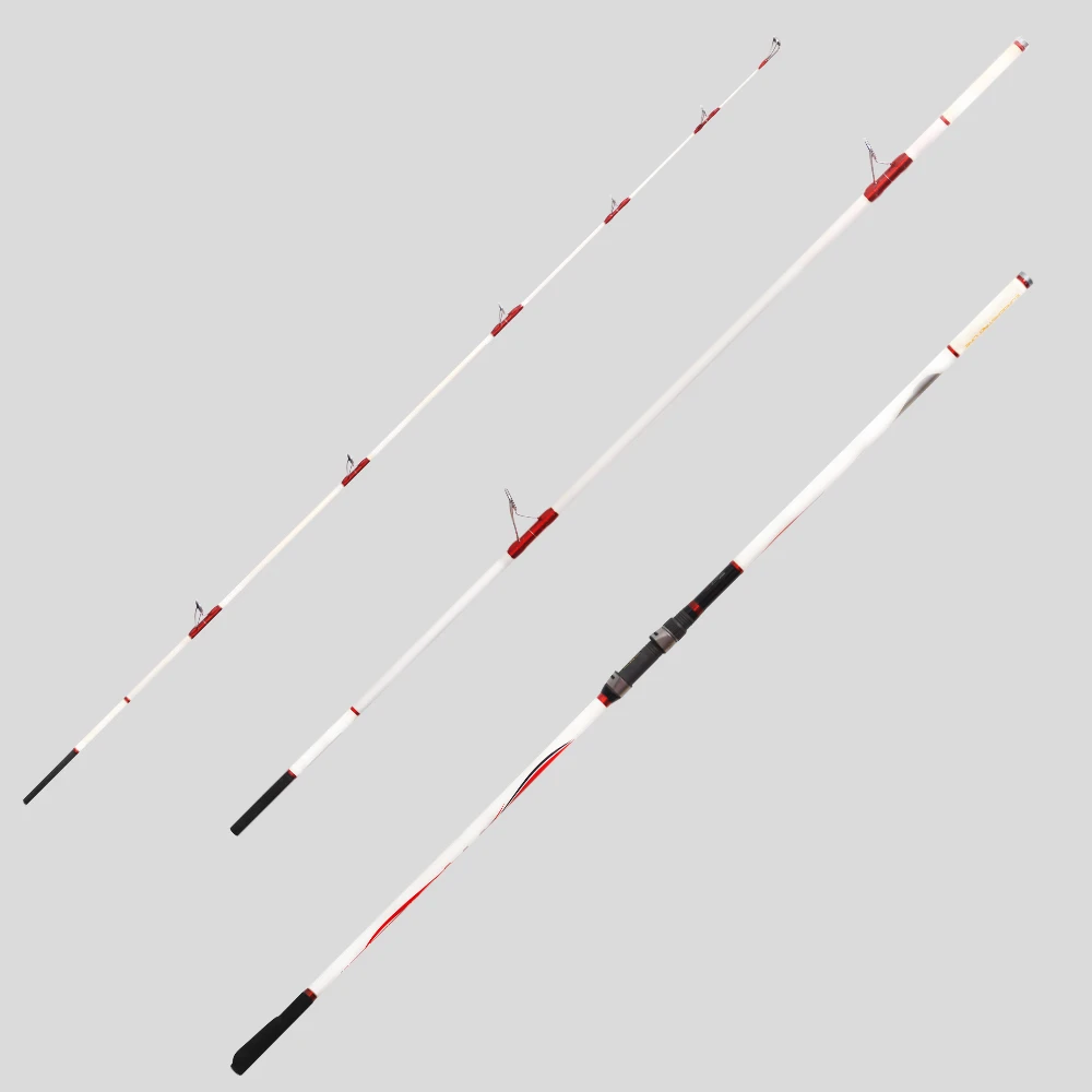 SFR066 420 Best Carbon Fiber Blank Fuji KW Guide Dps Reel Seat Beach Saltwater Sea Fishing Rod for Surf Casting