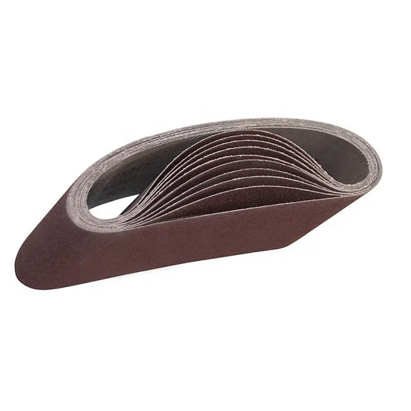 100 x 610 mm 120 Grit - Pack of 5 Aluminum Oxide Sanding Belts