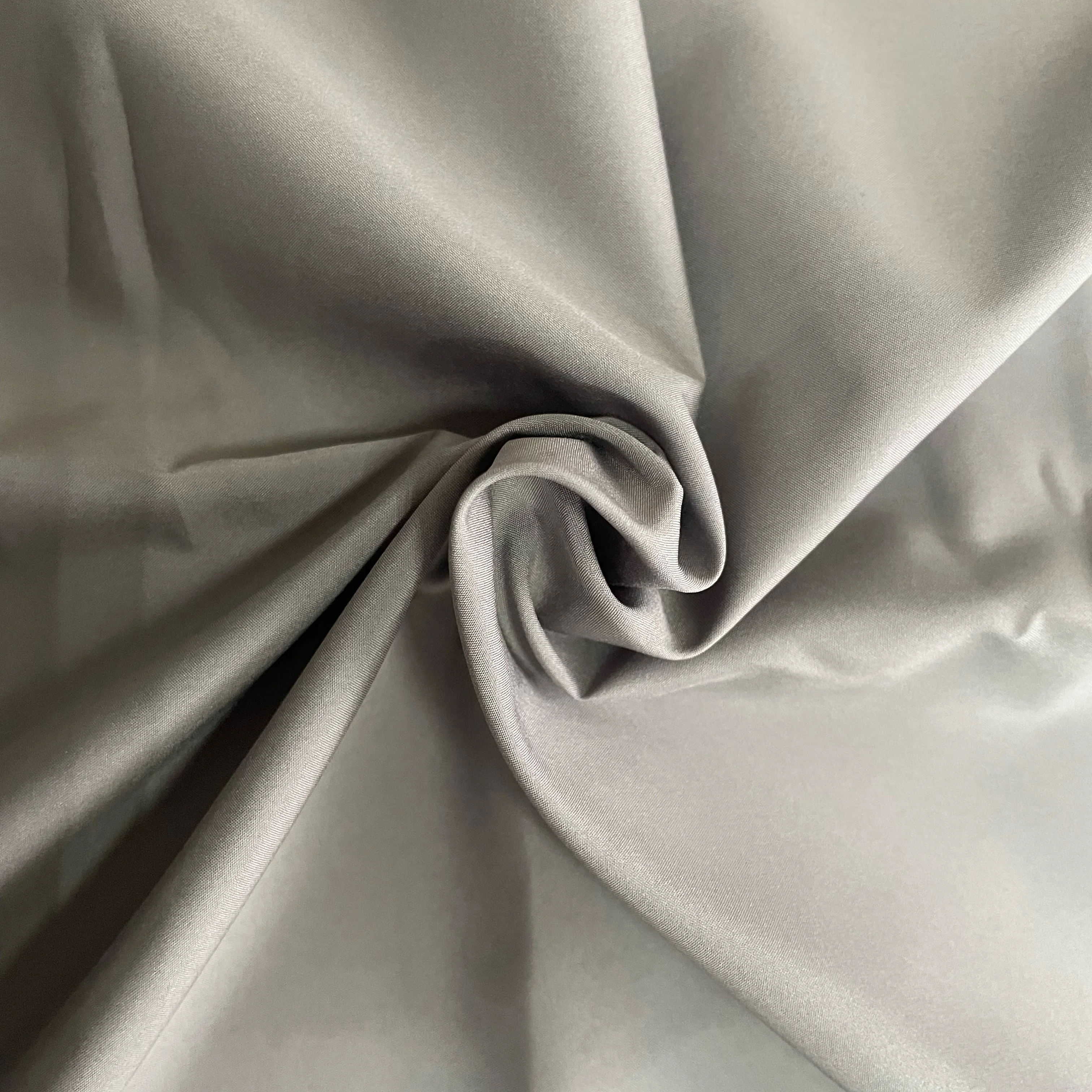 100% Polyester Pongee  Fabric 400T 30D Recycled Manufactory Wholesale Waterproof Fabric for Winter Cloth and Jacket