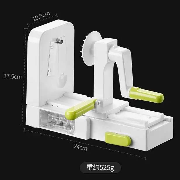 DD1142 Multifunctional Manual Kitchen Vegetable Cutter Slicer Shredder Radish Slicing Roll Storm Potato Grater