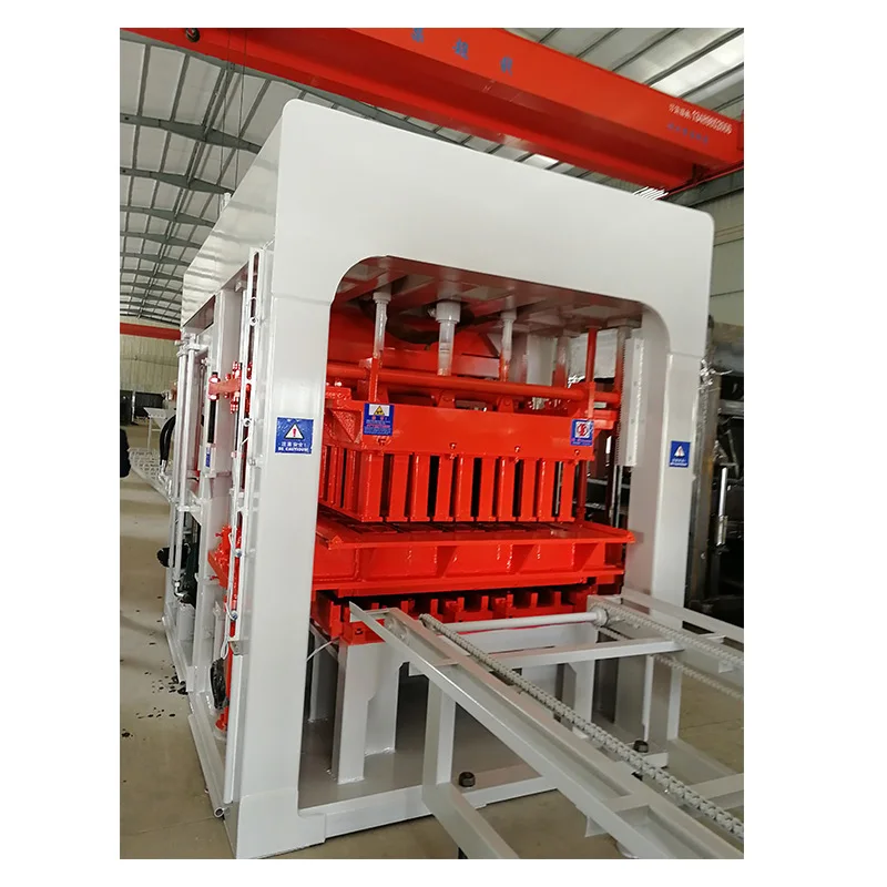 QT6-15 Automatic Hydraulic Vibrating Block Mechanical Brick Making Machine Low Price