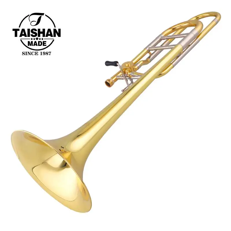 Hot sale Professional Double Tenor Trombone Brass bell Trombone manufacture with case