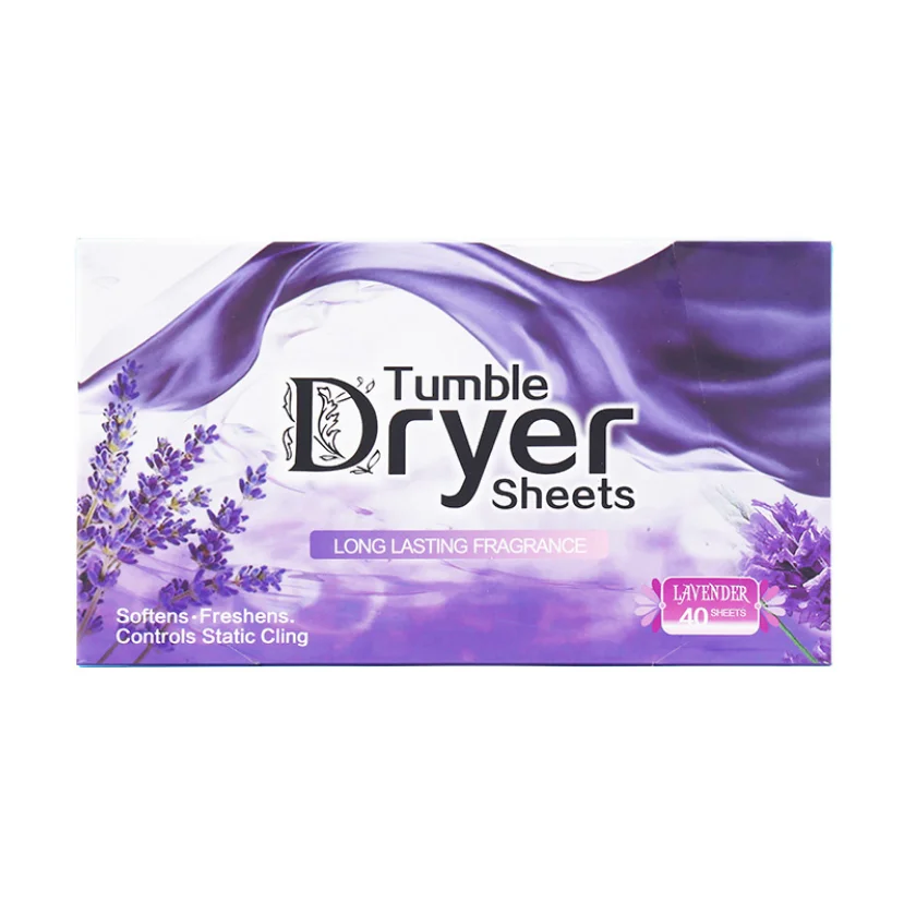 Eco-friendly Laundry Softener Dryer Sheets Fresh Scent Customized Tumble Fabric Softener Dryer Sheet For Daily