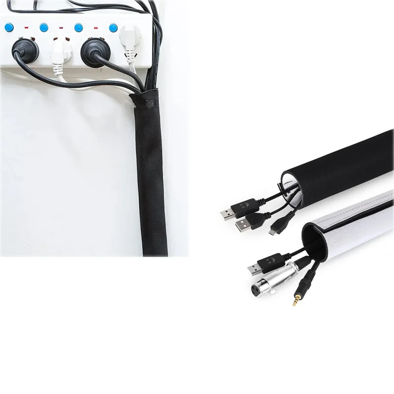 Special Purpose Bags & Cases Sublimation Blanks Cable Management Sleeve Cord Organizer for Wire Management