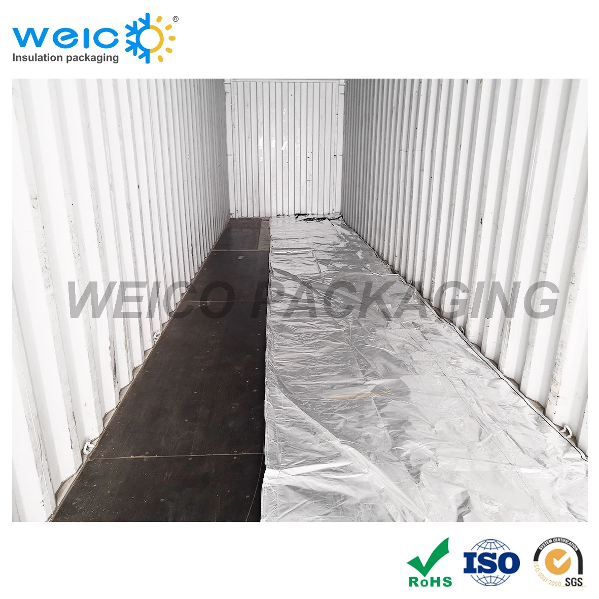 Cargo Foil Thermal Blankets Insulated Shipping Container Liner
