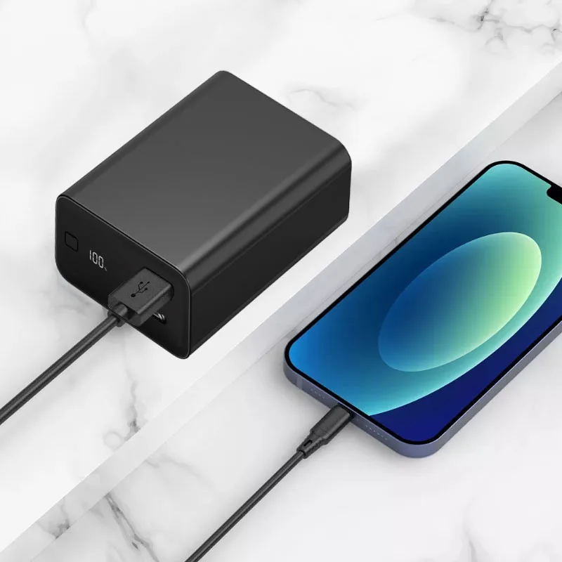 Best Selling Portable Handheld Mobile High Capacity Power Bank Type-C Portable Mobile PD 65W Power Banks 20000mah