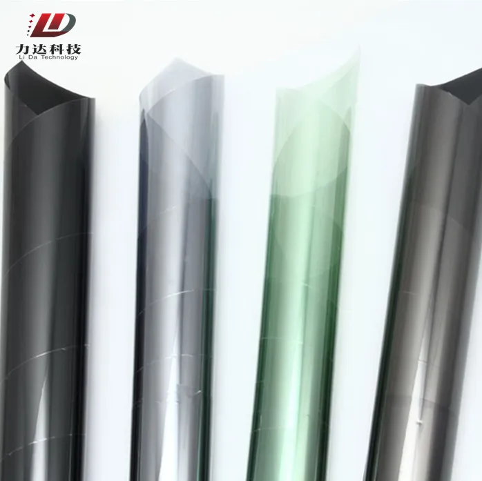 LIDA IR1587 Vlt 15% Irr 92% Automotive Automobile Tesr 71.53%-92.12% Dyed Nano Ceramic Film Solar Car Tint Window Film