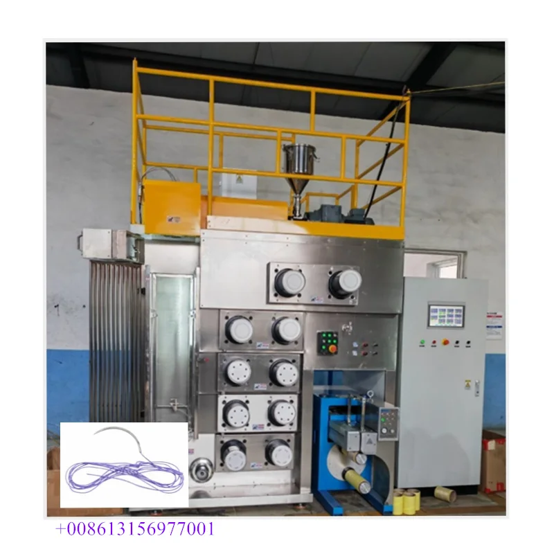 polyglycolic acid Surgical PGA Sutures yarn spinning machine/ thread making equipment