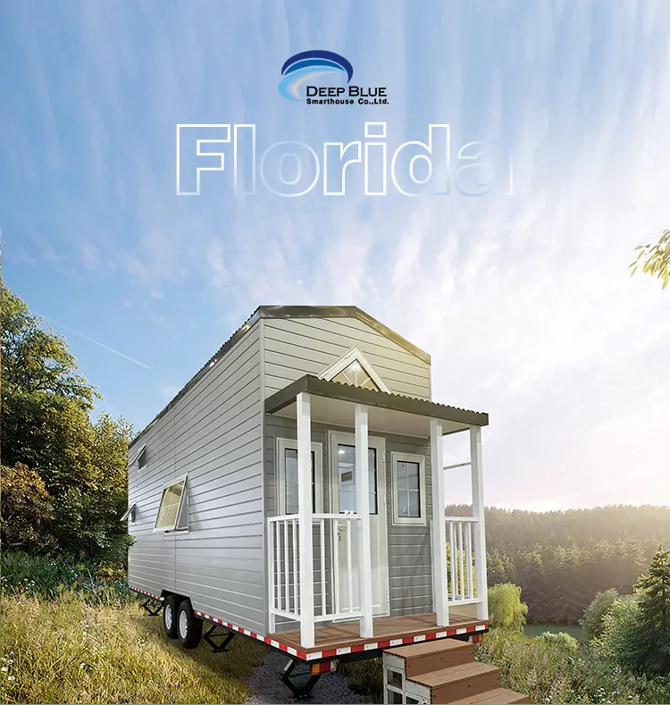 Wood Cottage Mobile Shipping Container Homes Wooden Prefabricated Modular Tiny Log House for Garden Building