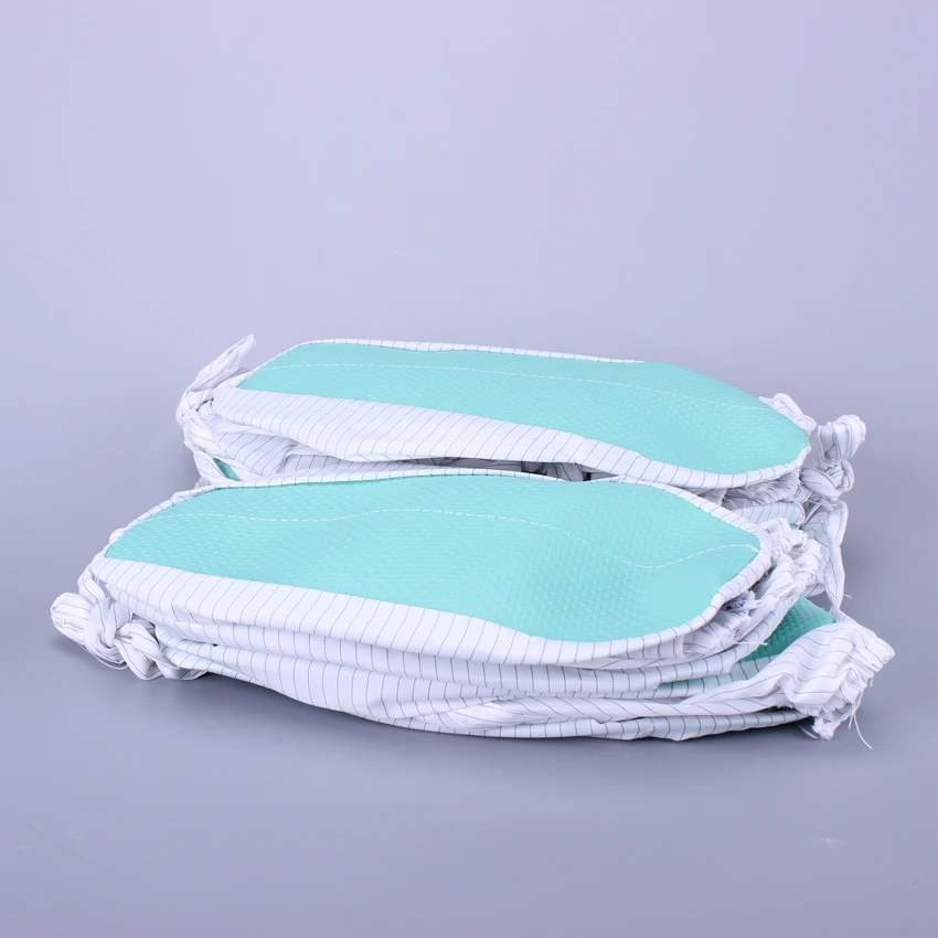 Anti Slip Reusable Anti Static Shoe Cover Washable Cleanroom ESD Boot Cover For Pharmaceutical Industry Electronic Factory Lab