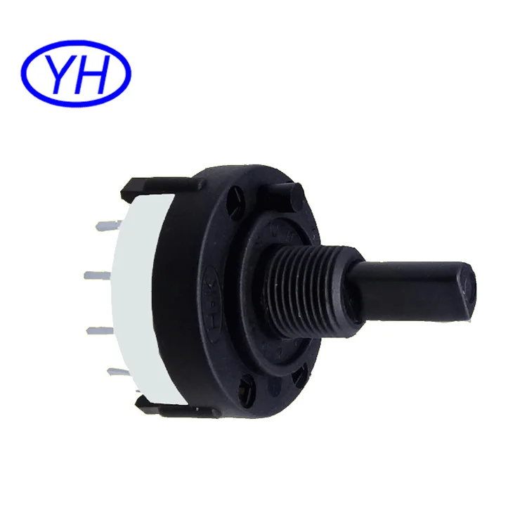 
Guangdong factory Free samples 26mm ODM OEM mini 12 position rotary switch 