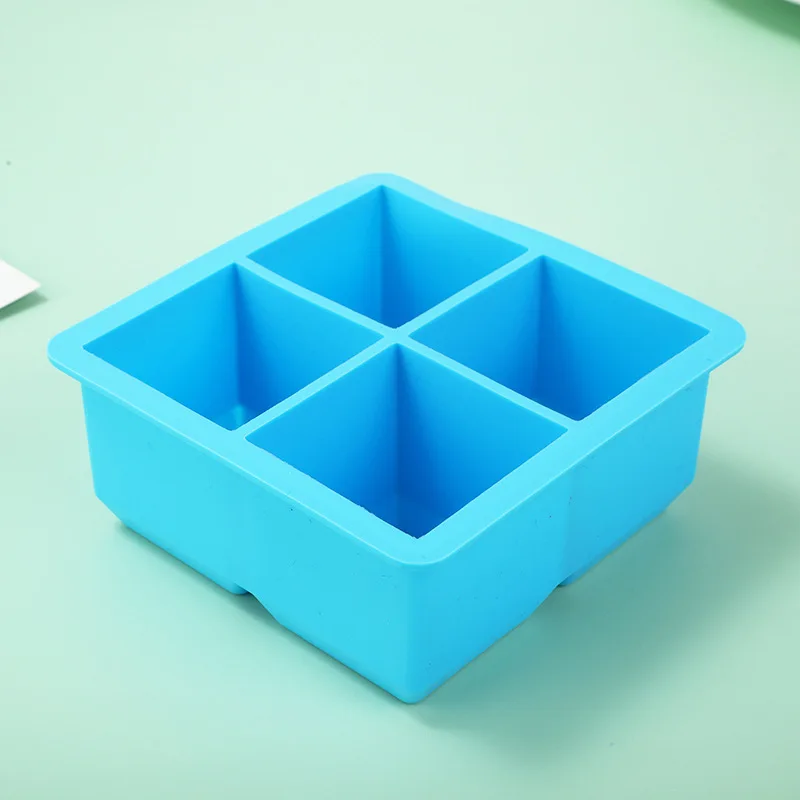 Wholesale 4 cavity Ice cube mould home made ice cube tray ice tray