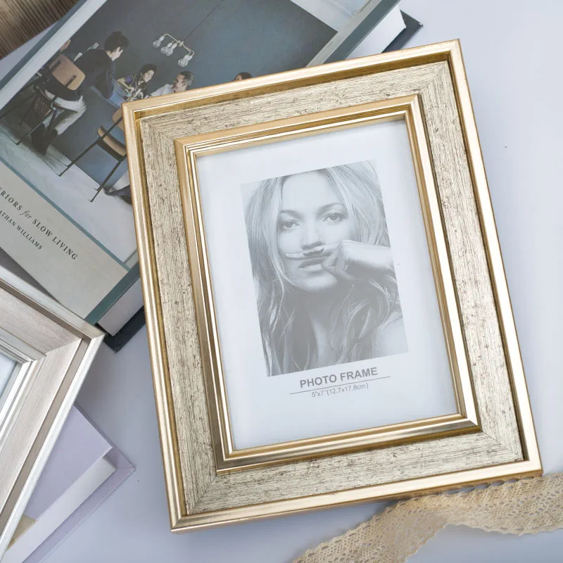 HOFINE Spot goods customizable Multi-size color Metallic  Plastic decorative photo frame