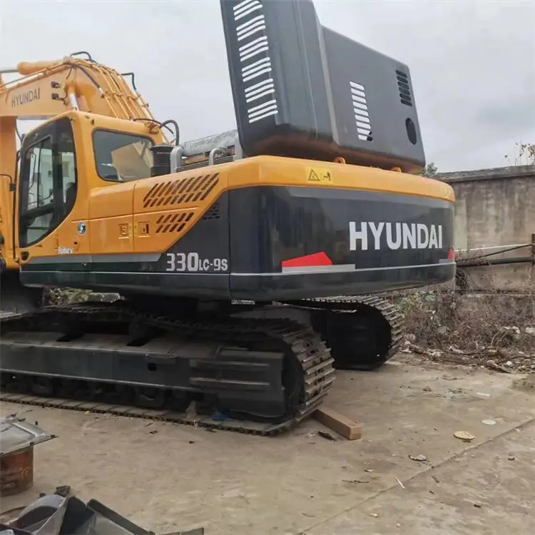 The most favorable price made in Korea crawler used hyundai 330 excavator for sale in Shanghai