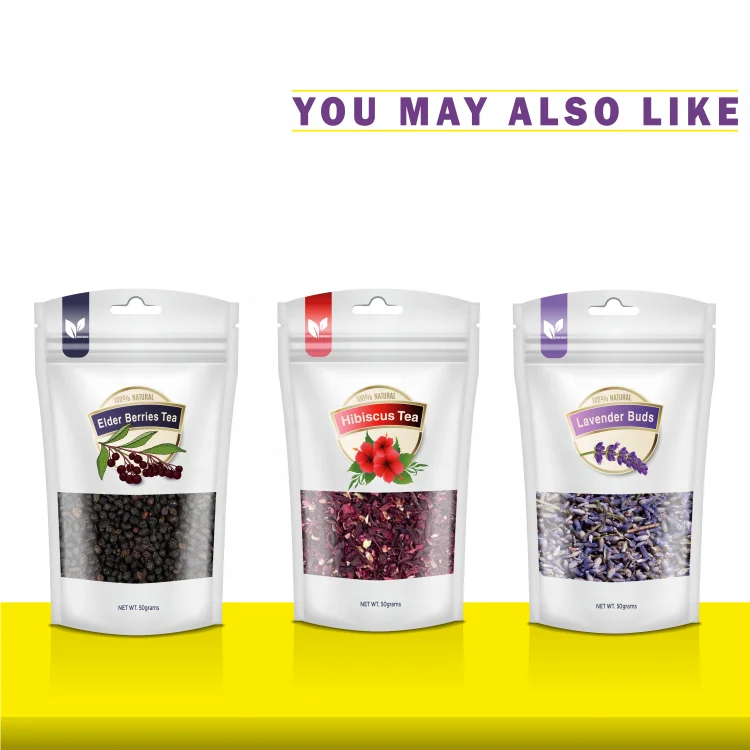 Customized Packaging Whole Flower Blue Purple Lotus Tea