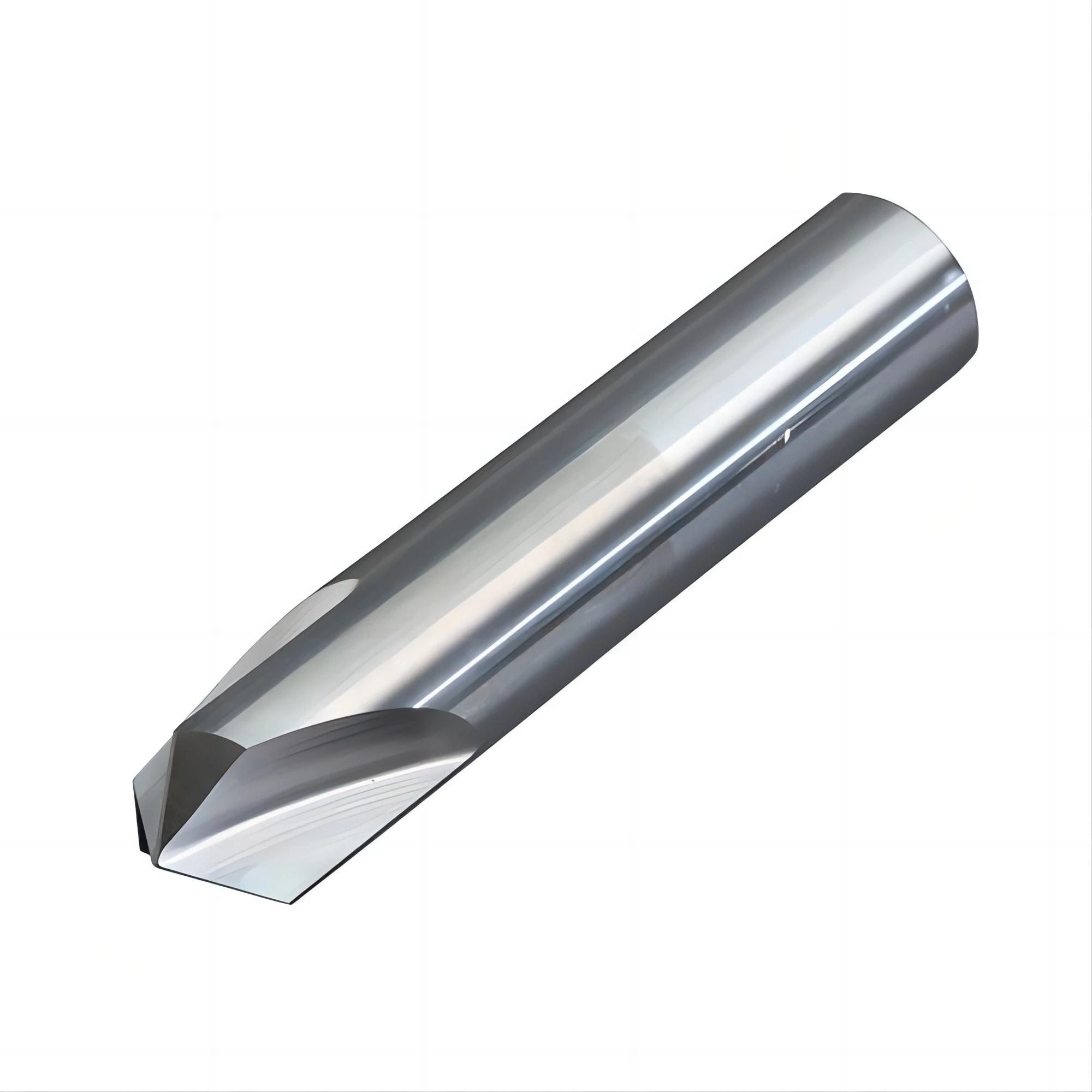 D8 CNC High Hardness Alloy Coated Bevel Edge Trimming Knife 55 Degree Tungsten Steel 3-edge Straight Groove Chamfering Knife