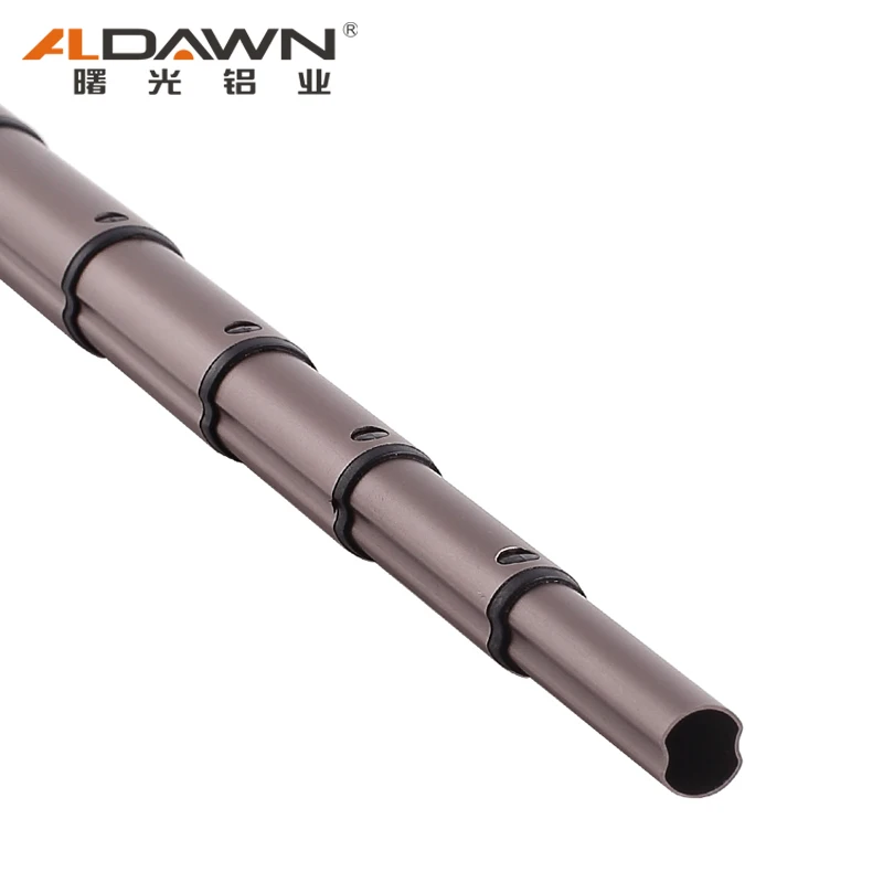 Anodized Powder Coated Pipe Tube Rectangular Aluminum Extrusion Tubing