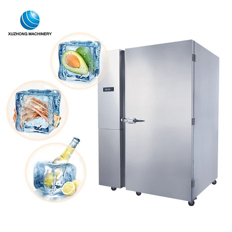 Professional stainless steel automatic15 trays food fast quick freezer blast shock freezer/deep quick freezer manufacture