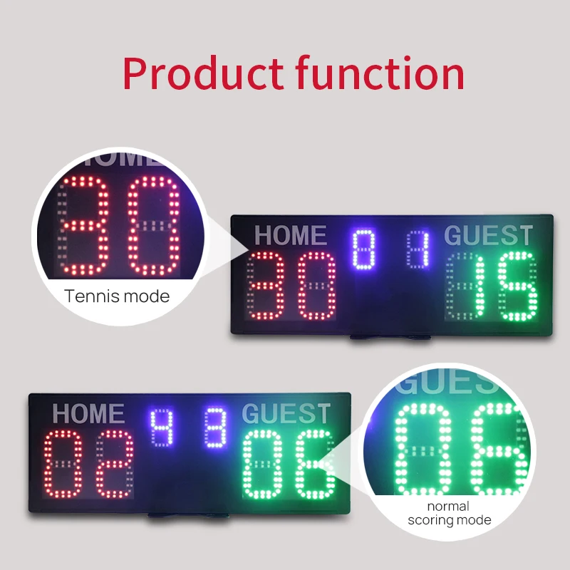 Electronic Digital Portable Match Scoreboard for Tennis Basketball Billiards Volleyball Baseball Game Board Scoreboard